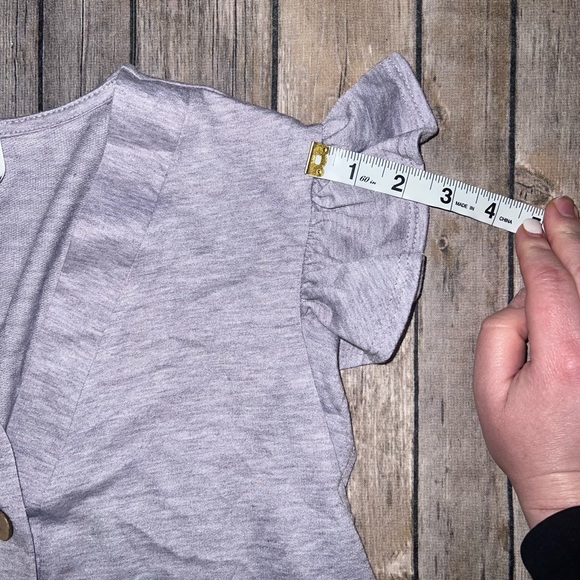 The Zig Zag Stripe blouse, size medium, lavender - Picture 9 of 9